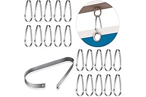 60PCS Real Estate Sign Rider Clips, Stainless Steel Open House Sign Rider...