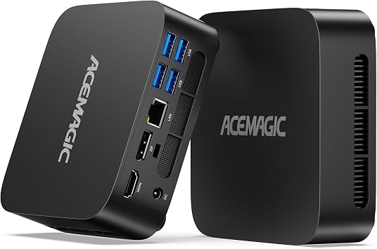 ACEMAGIC M1 Mini PC & K1 Mini PC, AMD Ryzen 7 7735HS 24GB LPDDR5 512GB PCle SSD Mini Computers & AMD Ryzen 4300U 16GB DDR4 512GB SSD Mini Computers