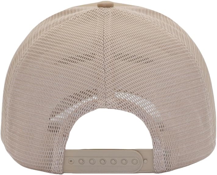 Image of American Flag Trucker Hats, Patriotic Baseball Cap for Men, Adjustable Breathable Mesh Snapback, Fits OSFM & XXL Head