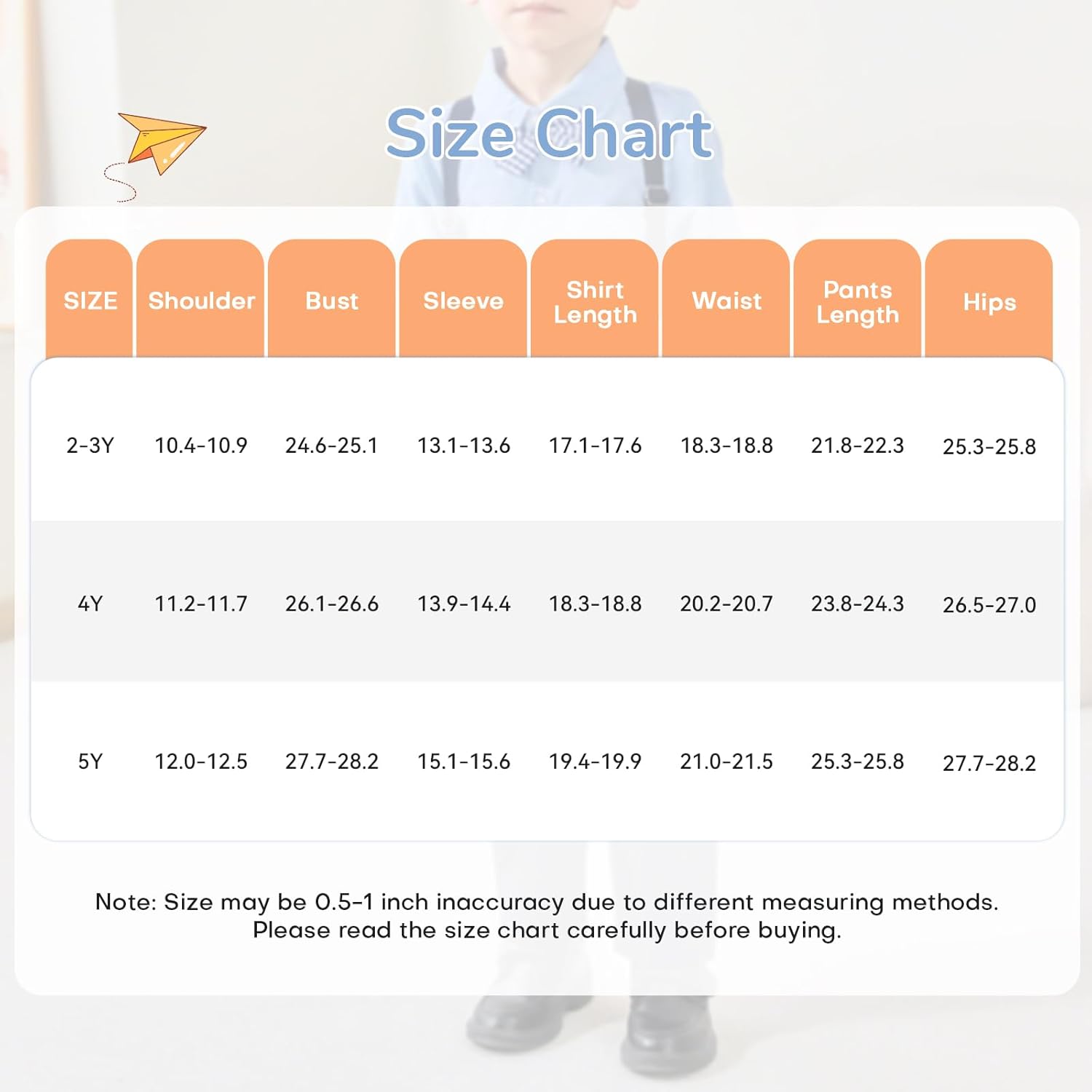 American Trends Toddler Baby Boy Clothes Suit,Removable Bowtie Shirt Suspenders Pant, Kids Gentleman Wedding Outfit Suit 2-5T - Image 6