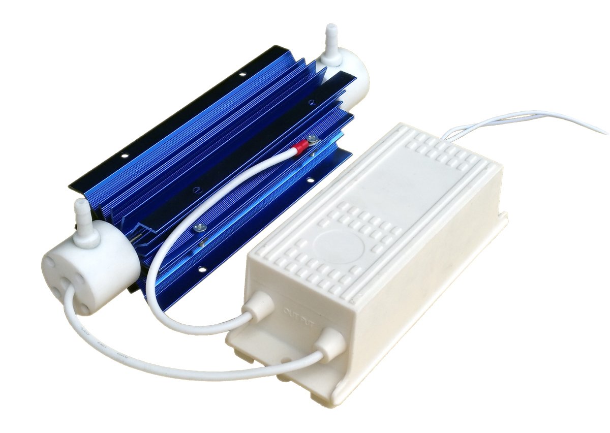 ELEOPTION Quartz Ozone Tube Ozone Generator Portable for Air Water Treatment Purifier USG with Power