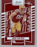 2023 Absolute #150 Lukas Van Ness RC Rookie Green Bay Packers NFL Football Base Trading Card