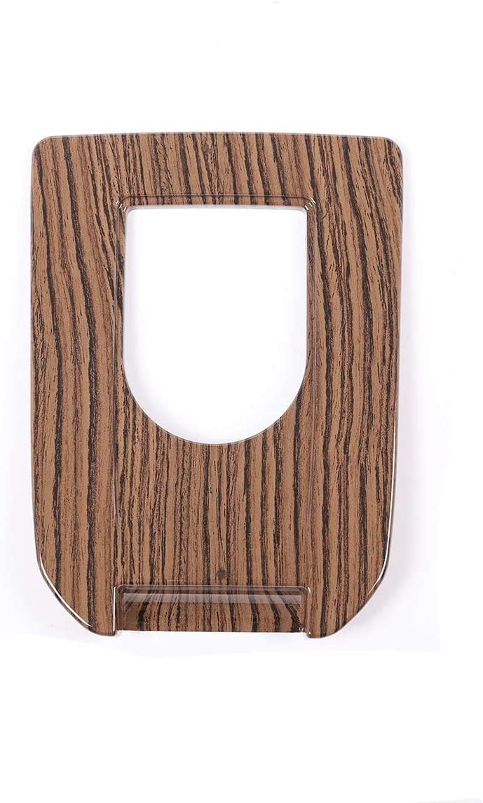 ABS Car Interior Gear Shift Panel Cover Trim 1pc for Land Rover Discovery Sport 2015-2018 Car Accessories (Sands Wood Grain)