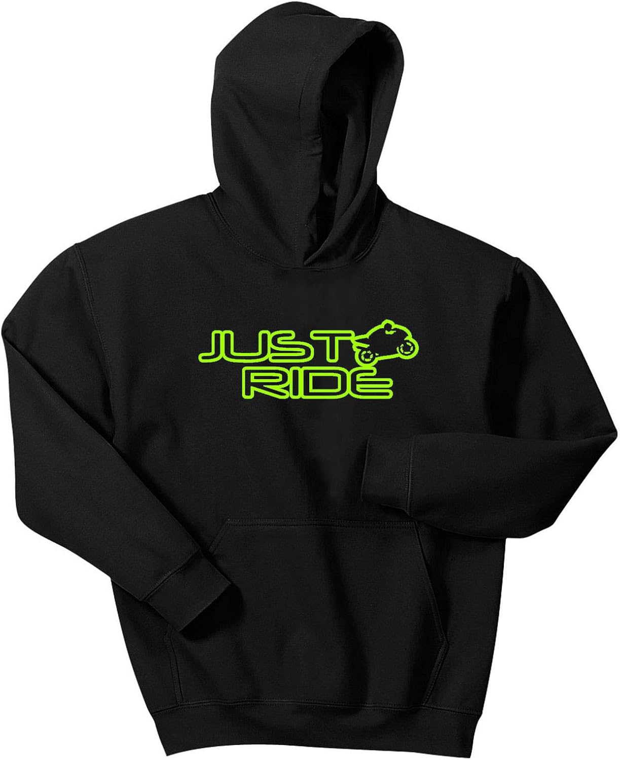 JUST RIDE SUPERBIKE HOODIE SWEAT SHIRT PULLOVER