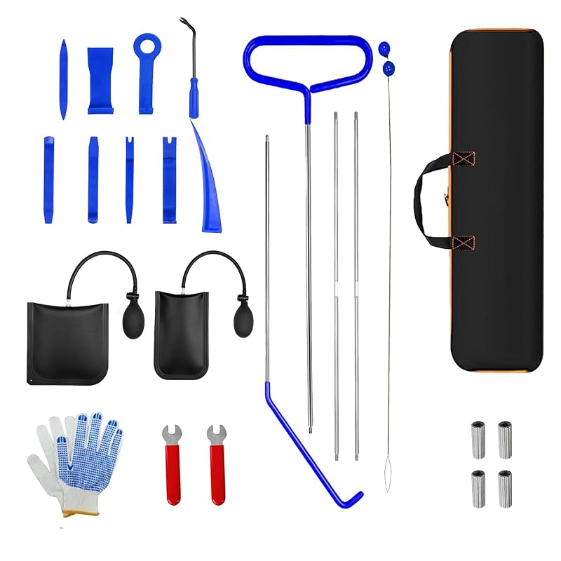 Kit de Ferramentas de Reparo com 25 Peças em Aço Inoxidável, Haste de Longo Alcance de 167,6 cm GGXINGYI