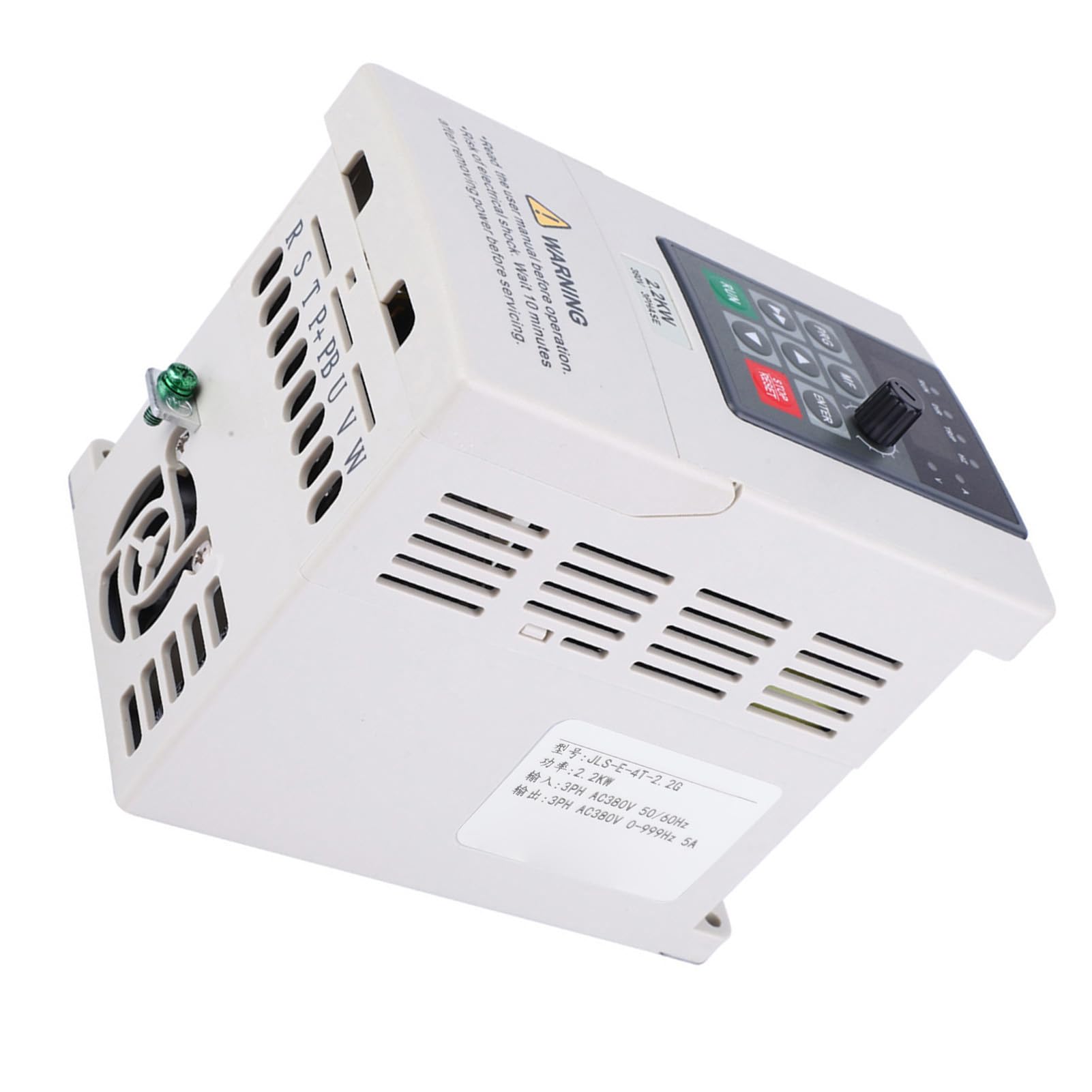380V 2.2KW VFD Frequenzumrichter, 3 Phasen Wechselstrom, Eingang Ausgang Motordrehzahlregelung für industriellen Einsatz