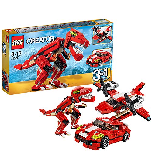 red dinosaur lego