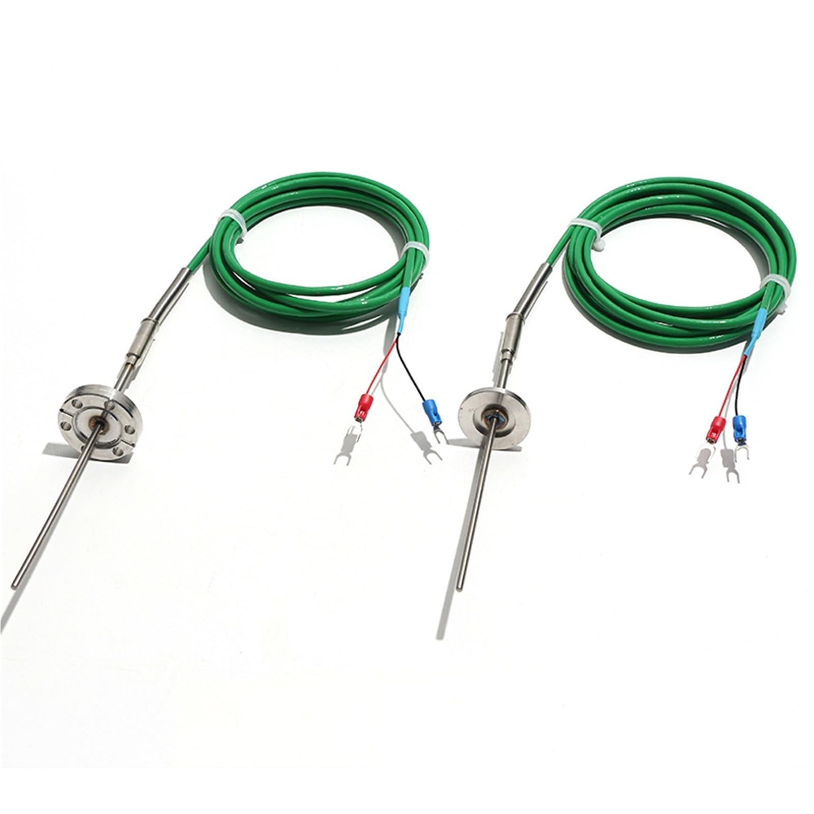 Sensor de temperatura tipo K con brida KF CF y sonda flexible de 2M resistencia térmica 7
