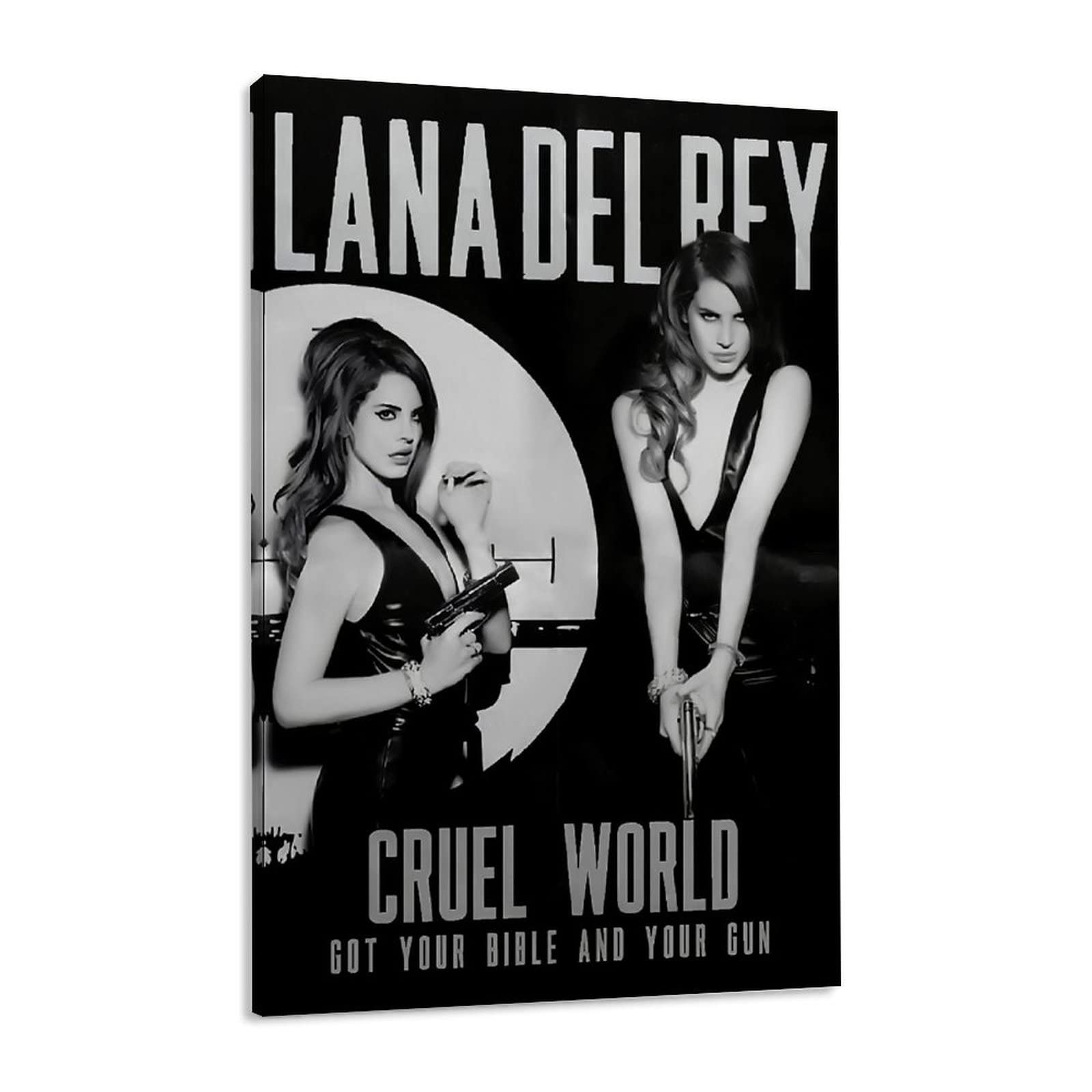 Amazon.com: XINMA Panel Hanging Posters VerticalLana Del Rey Cruel World |  Music Poster | Room Aesthetic Poster | Bedroom Decor Sports Landscape  Office Room Decor Gift | Living Room Posters Bedroom Painting