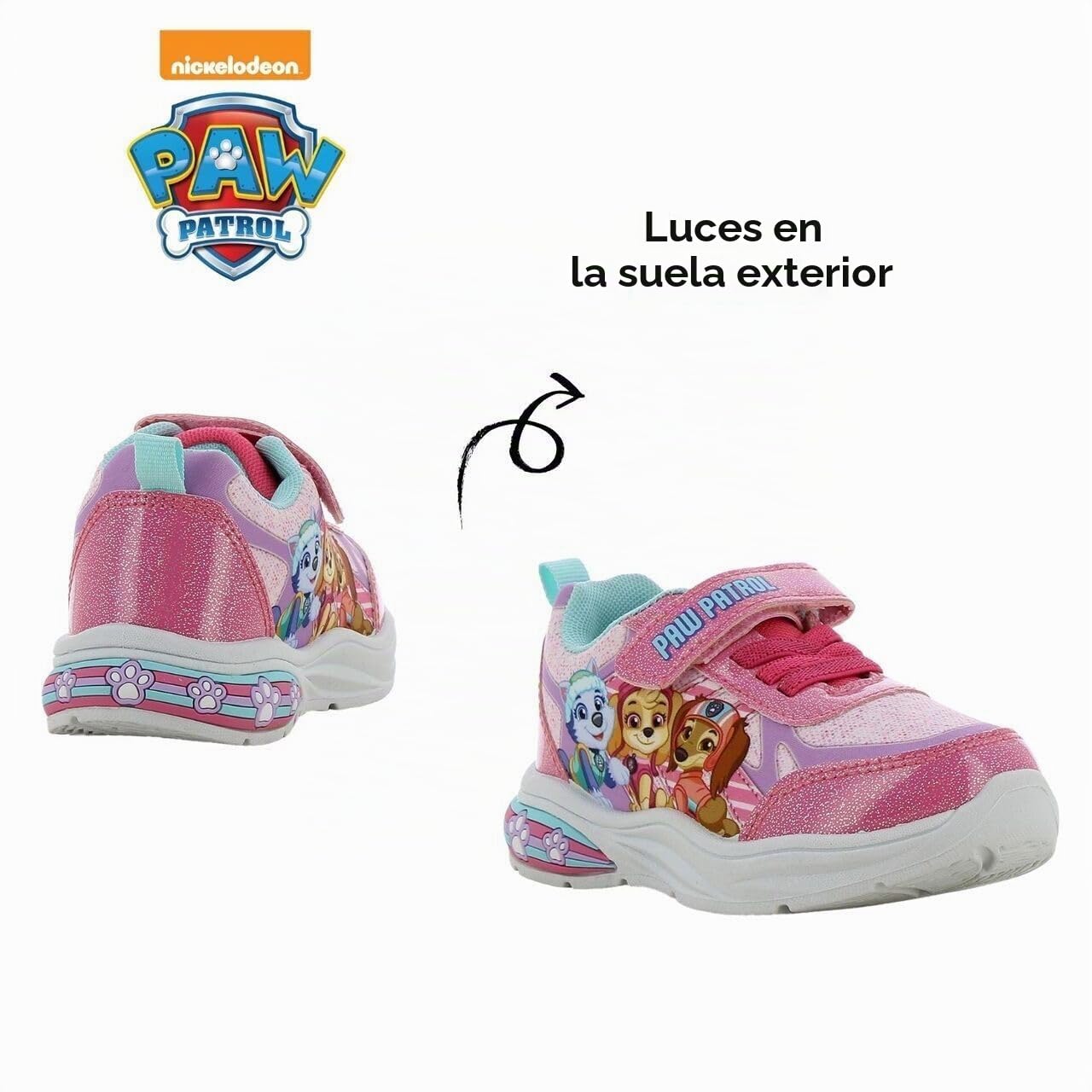 Leomil Paw Patrol Zapatillas con Luces Niña