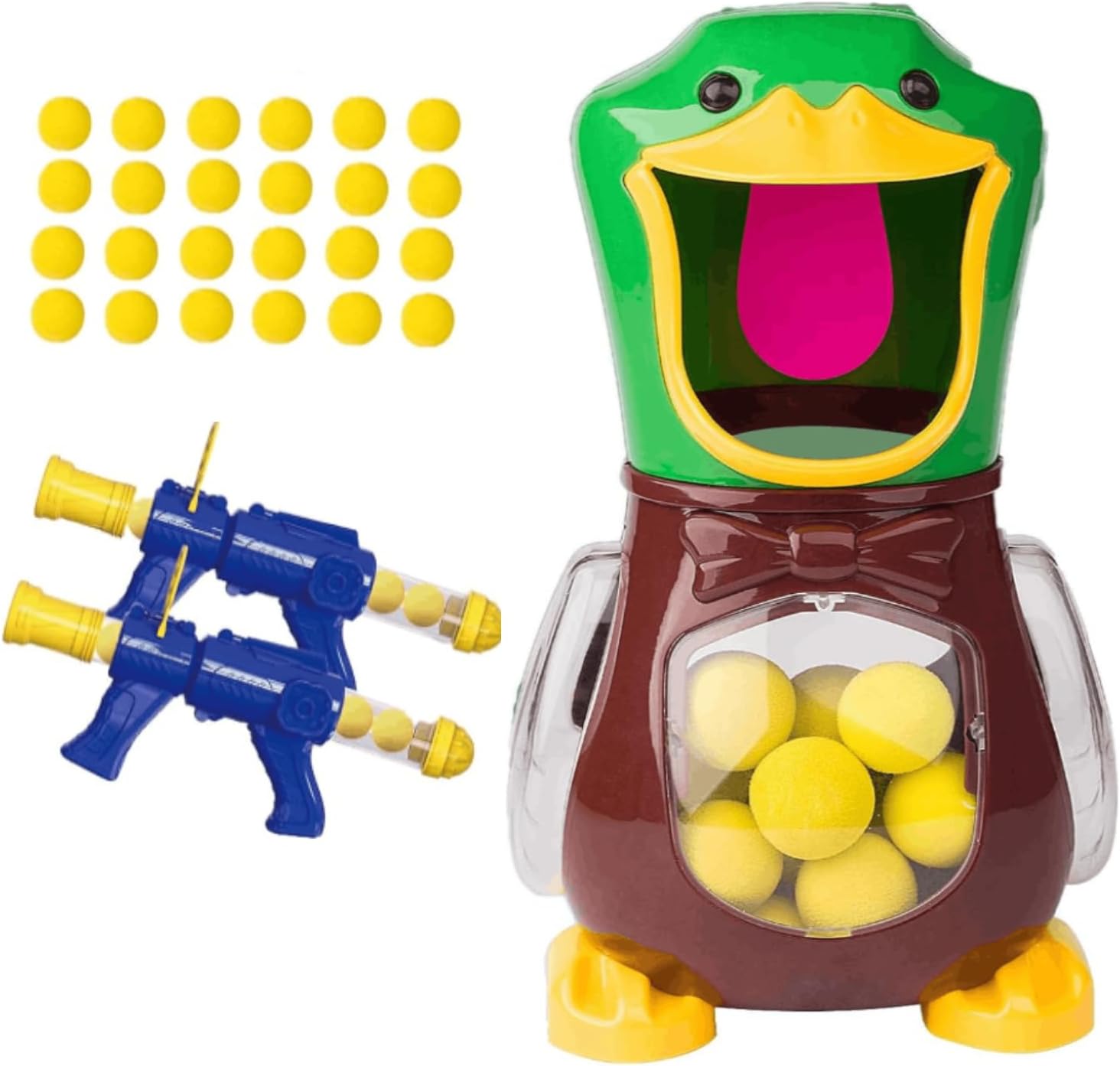 MoThY Duck Shooting Toy Set, Hungry Duck Shooting Game,Duck