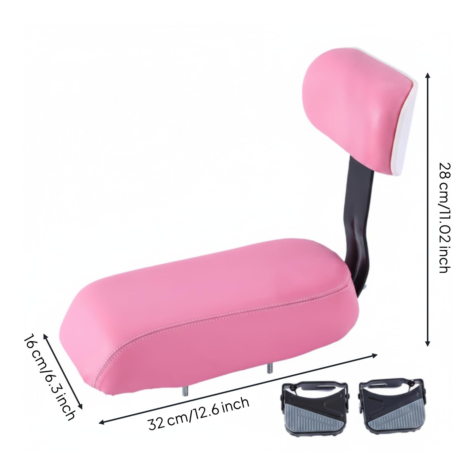 Qianly Seggiolino Bici Bambini Sella Posteriore
