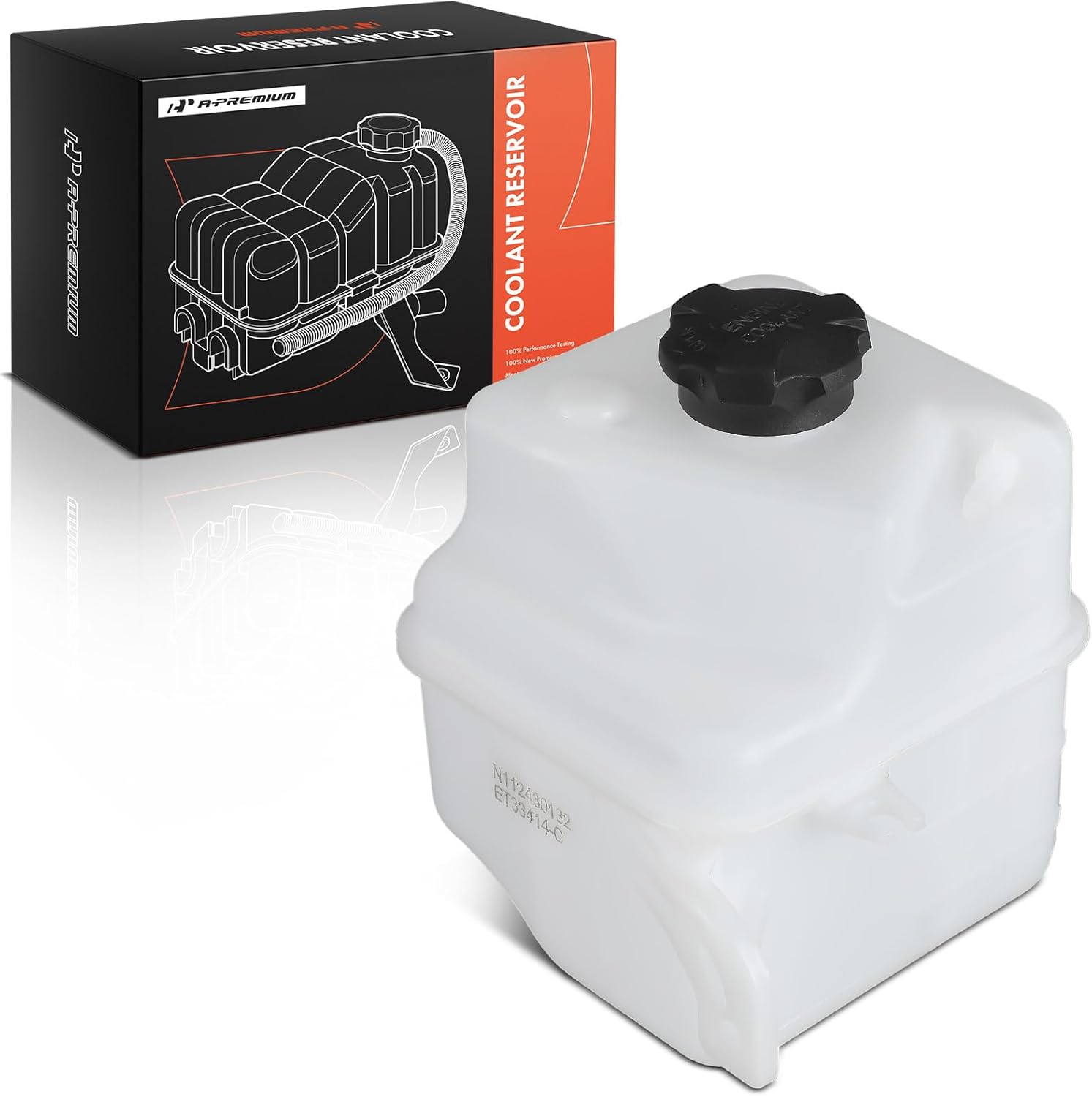 A-Premium Engine Coolant Overflow Recovery Reservoir Tank [with Cap] Compatible with Kia Sportage 2014-2016 & Hyundai Tucson 2014-2015