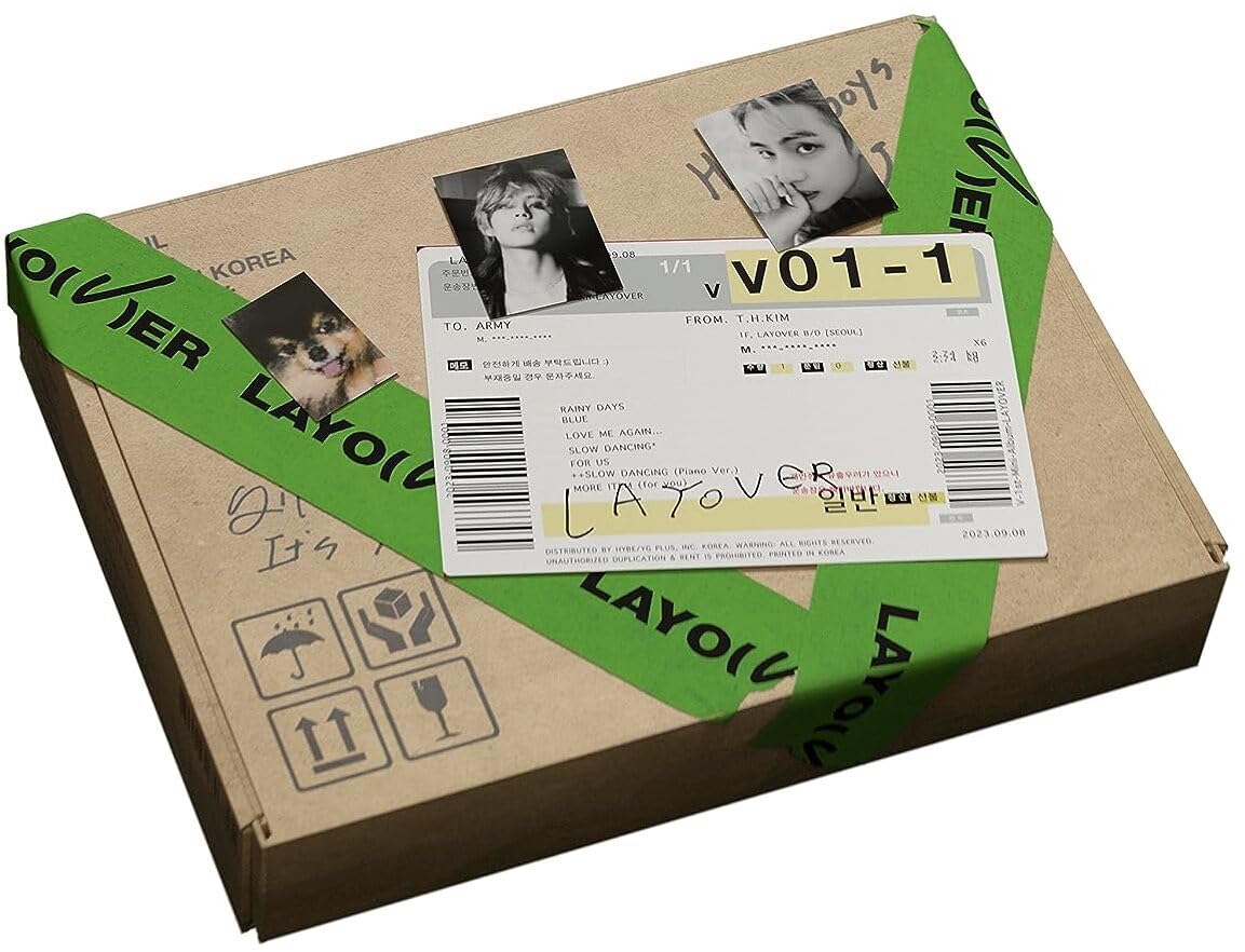Layover : V (BTS): Amazon.es: CD y vinilos}