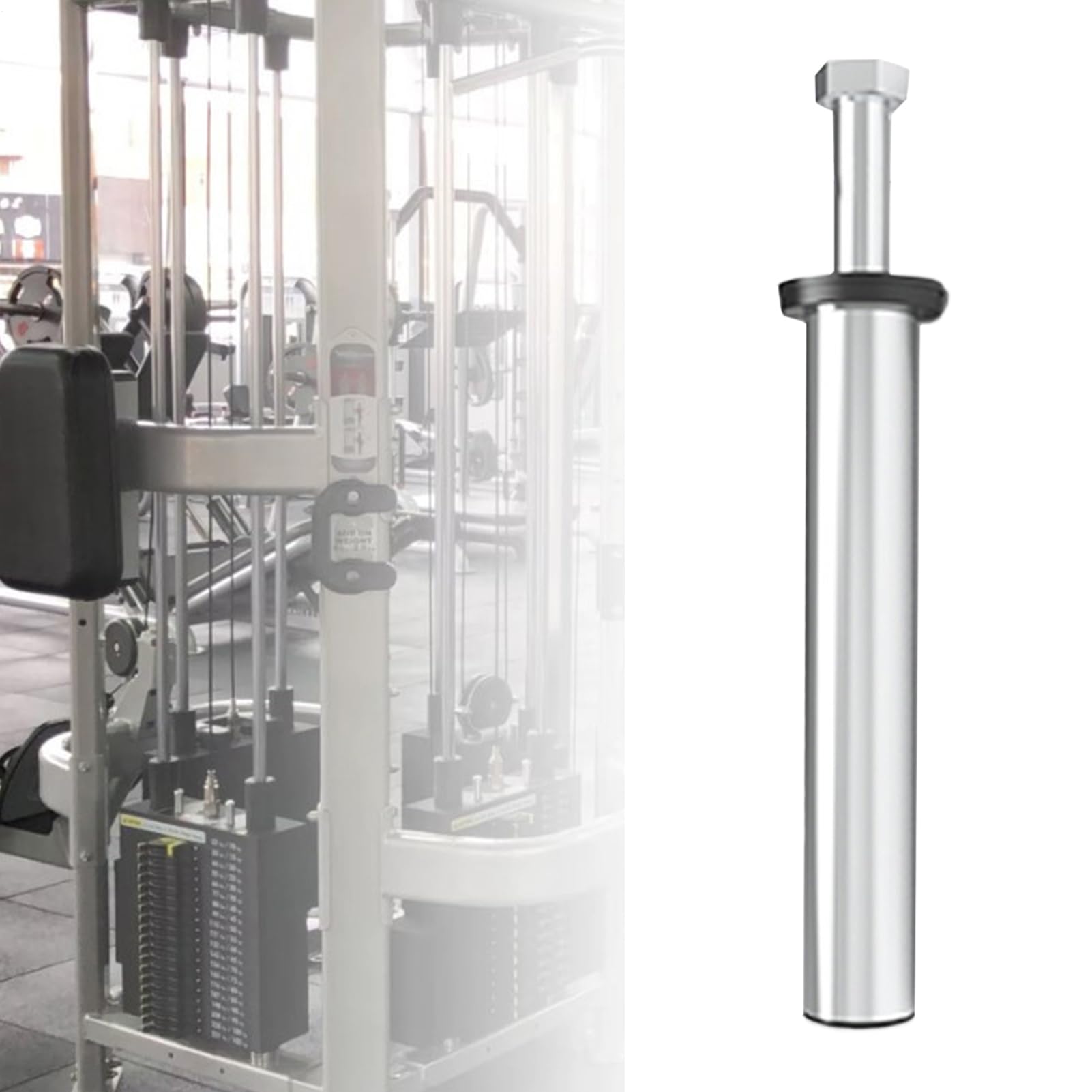 Porta dischi per bilanciere o Robusto Per Squat Rack | Porta Dischi da Palestra in Acciaio Montaggio Bilanciere per Palestra Domestica Famiglia Appassionati di Fitness