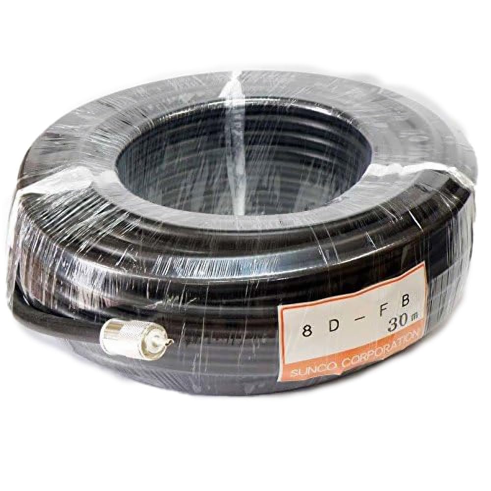 SUNCO MP-MP 同軸ケーブル 15m 8D-FBAmazon | 同軸ケーブル 8D-FB 30m