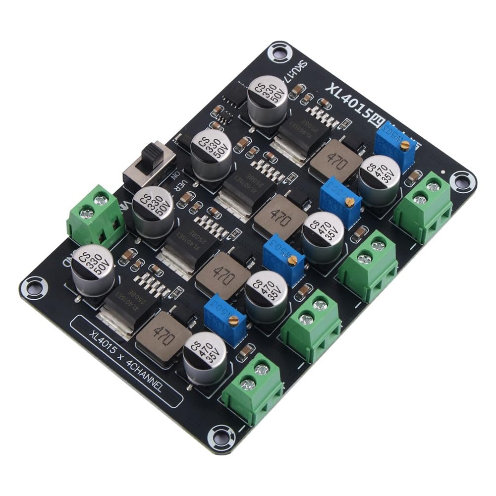Módulo de fuente de alimentación XL4015 para proyectos de robótica y conversión CC-CC de 5A