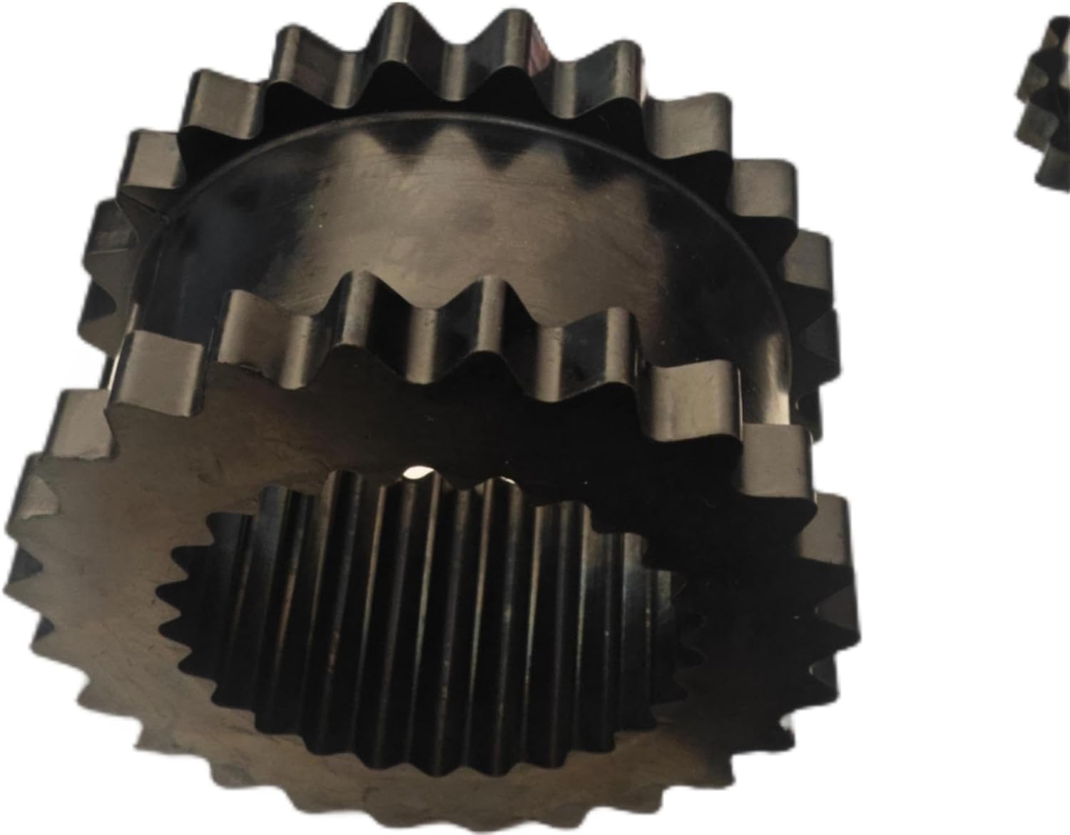 5J Coupling Sleeve Elastomer 5JE Gear Sleeve Solid Design | 2.94" OD, 1.56" Elastomer Length, 240 in-lbs Nominal Torque