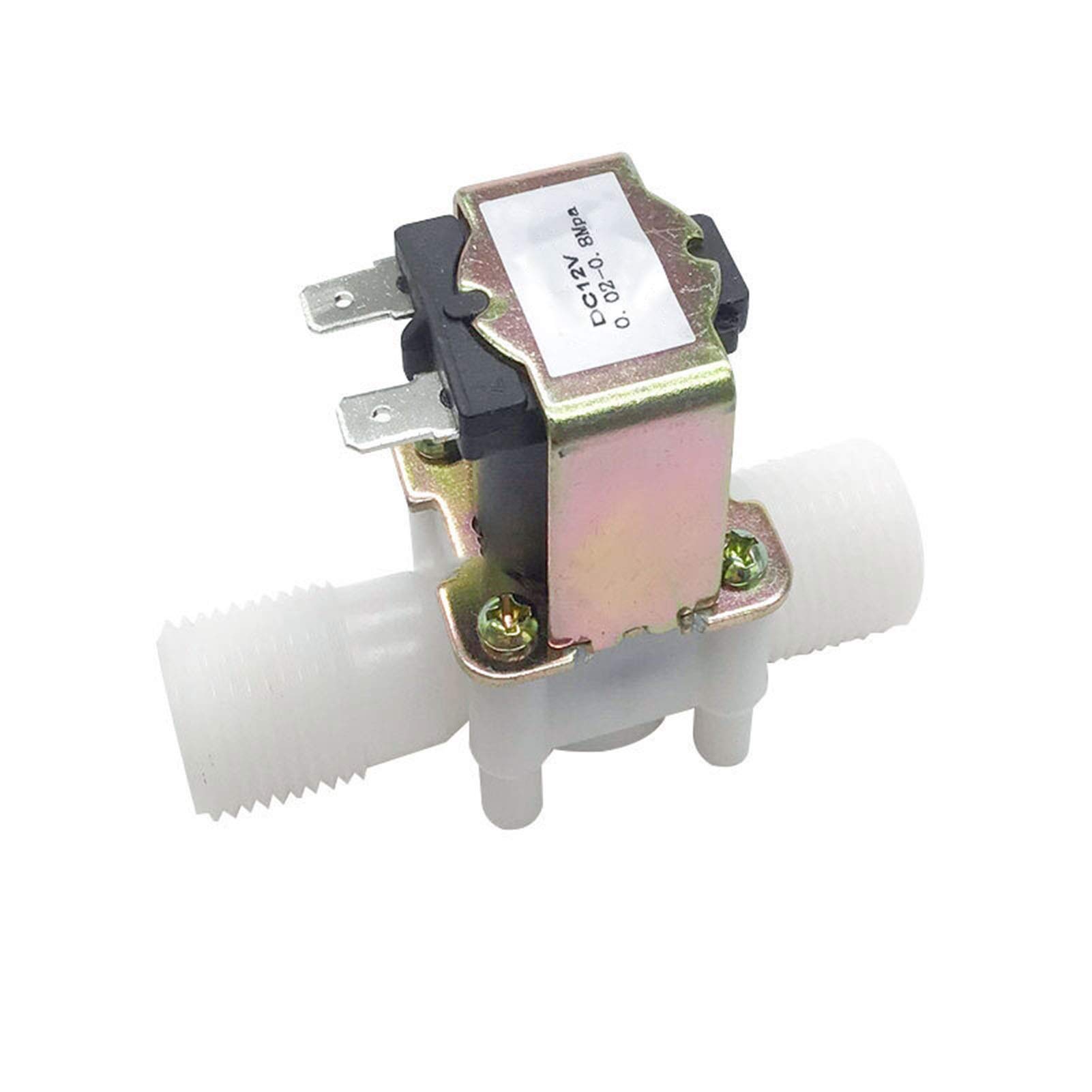 Control de fluidos sin fugas mediante válvula solenoide plástica de 1/2
