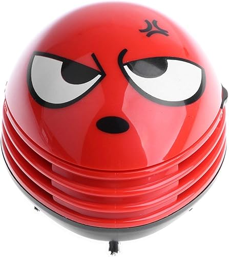 Vista 9 de E ECSEM - Mini aspiradora de escritorio portátil con diseño de mariquita