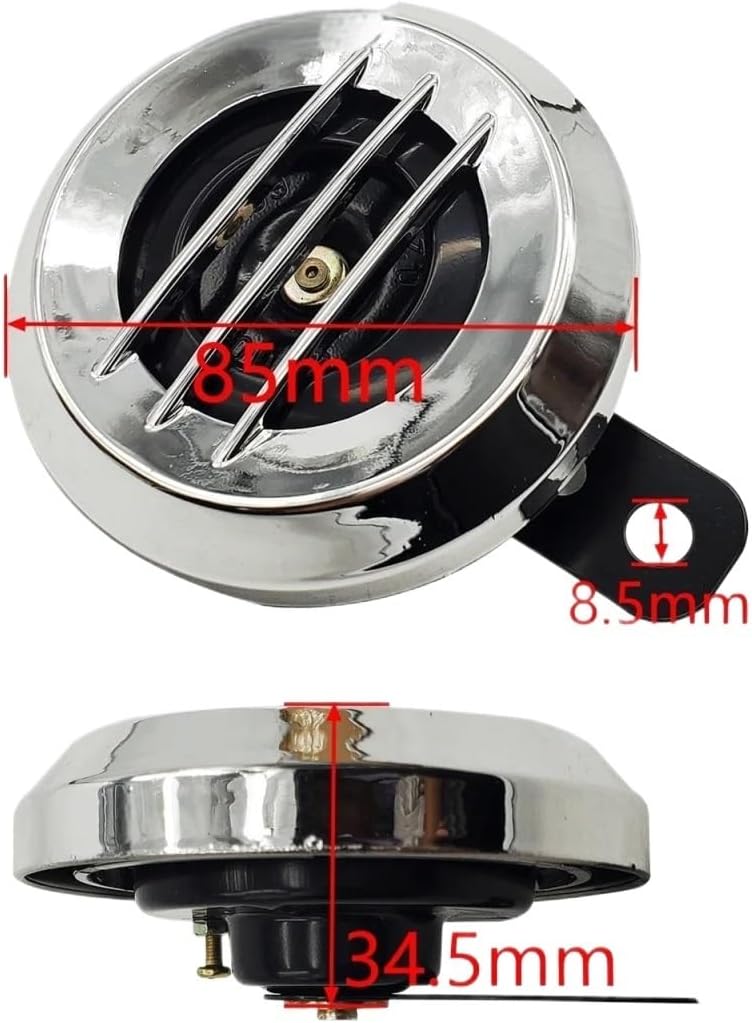 60V 0.2A 100dB Electric Scooter Electric Horn Kits Fit For Citycoco Electric Scooter Harley Electric Scooter Waterproof Loud Horn