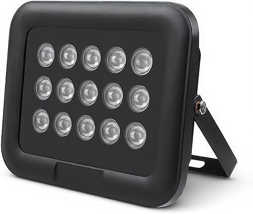 Tangxi 20 ~ 492.1 ft/65.6 ~ 492.1ft IR infrarrojo 8 ~ 90 ° ajustable 15pcs luz infrarroja LED IP65 visión nocturna incorporada sensor de luz LED