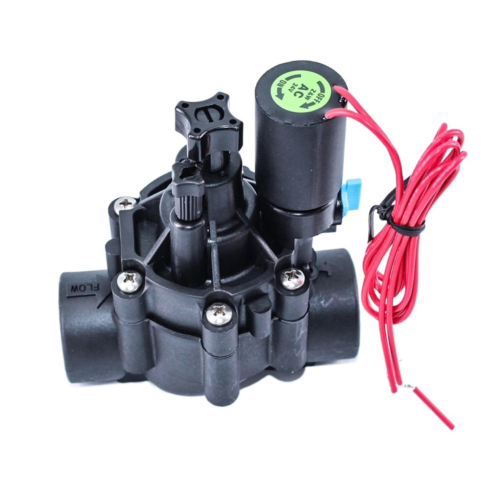 8 Way WiFi Smart Irrigation Controller Garden Sprinkler Timing Control Of Watering Flowers Water Valve Water Conservation(DN40 Solenoid Valve)