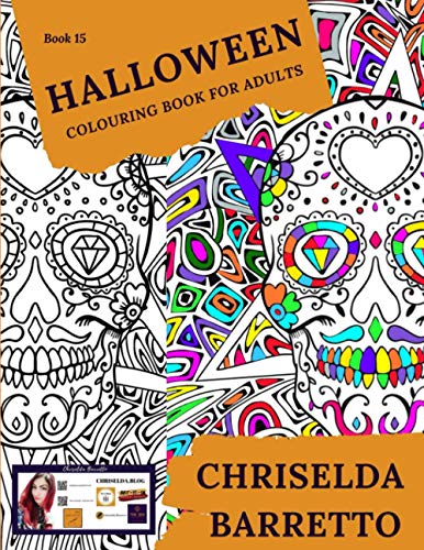 Halloween: Colouring Book For Adults (Colouring Books For Adults)