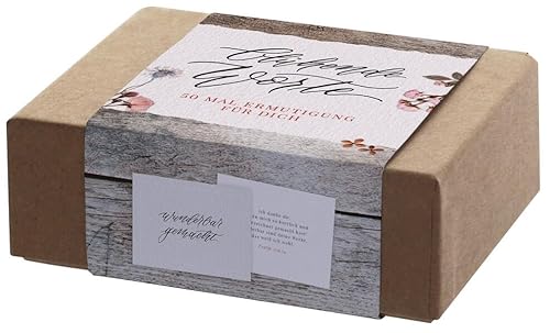Blühende Worte - 50 X Ermutigung Für Dich (Box mit 50 Kärtchen)