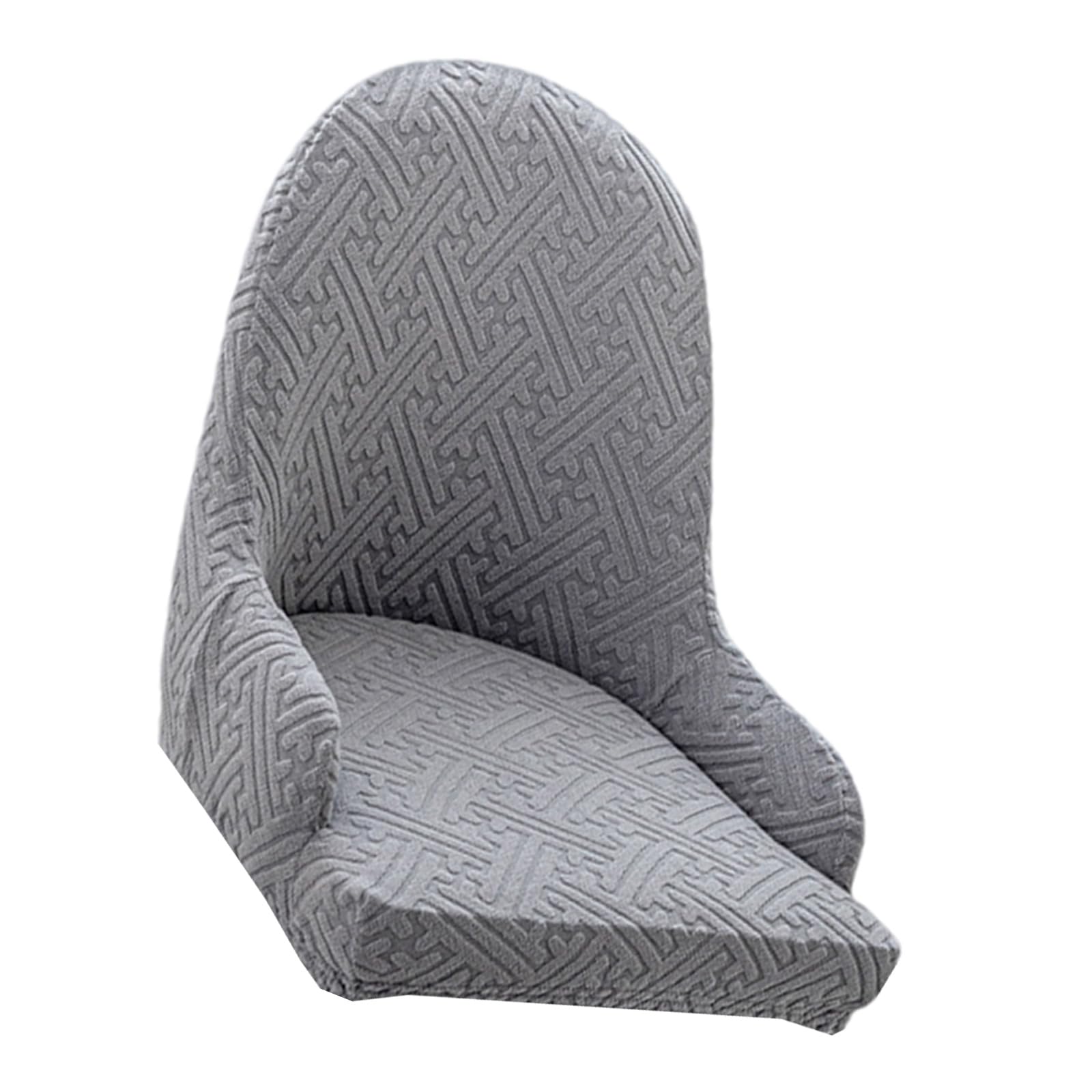 Buxuaaaa Wingback Chair Cover Slipcover Antislip Fabric Quick Installation Fit Most Dining Armchair Home Use Wingback Semicircular Chair Slipcover