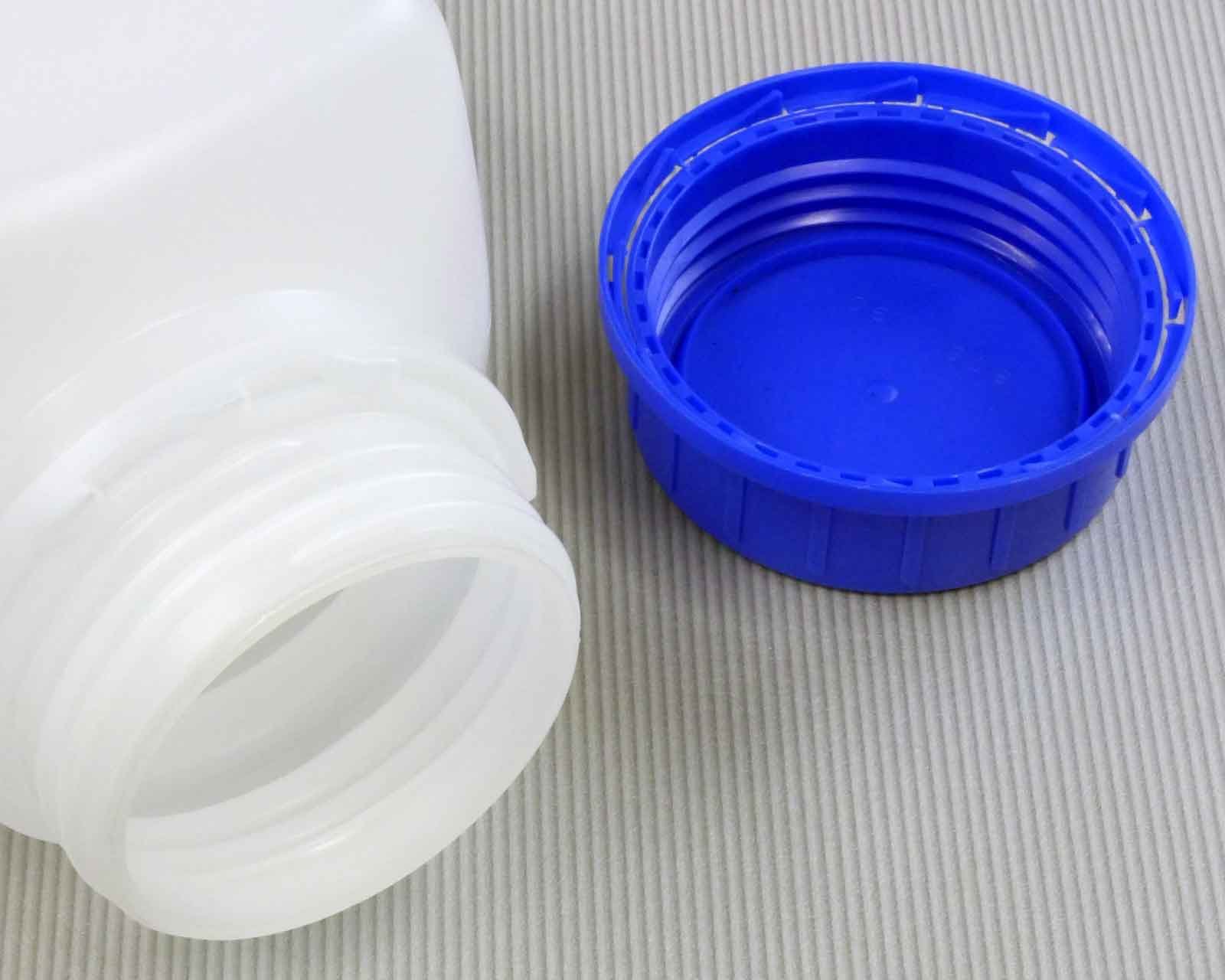 Octopus 3x 2500 ml Weithals-Flaschen mit Schraubverschluß, Chemiekalienflaschen, Laborflaschen mit Deckel als Aufbewahrungsbehälter für Labor, Küche oder Hobby (Packung mit 2)