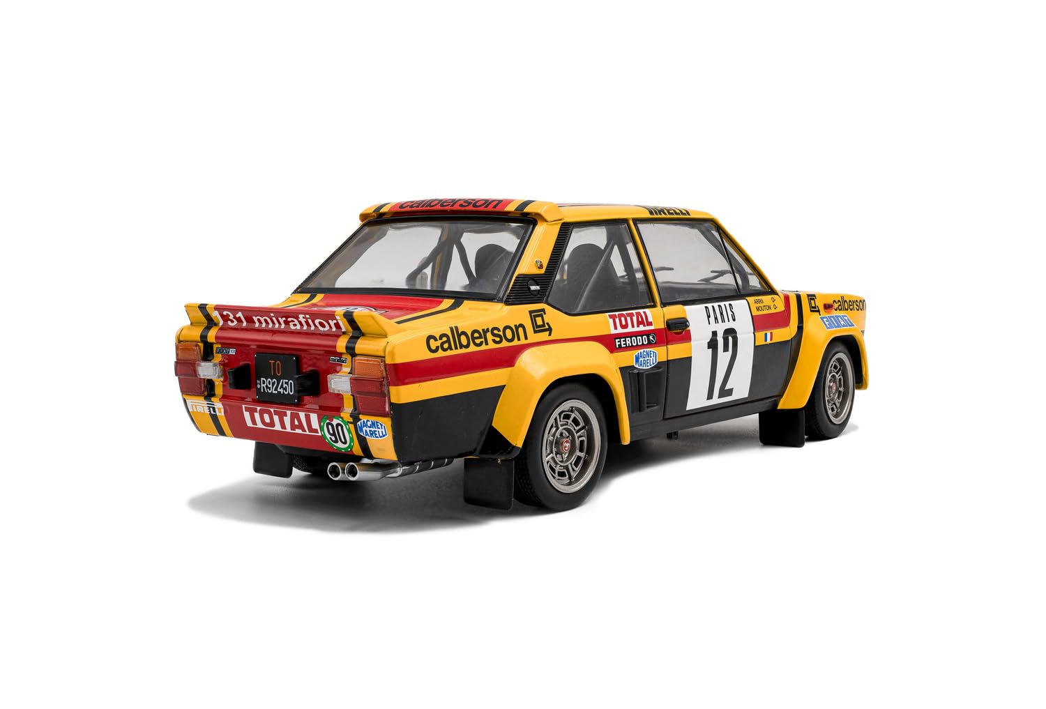 Solido 1:18 FIAT 131 Abarth #12 giallo