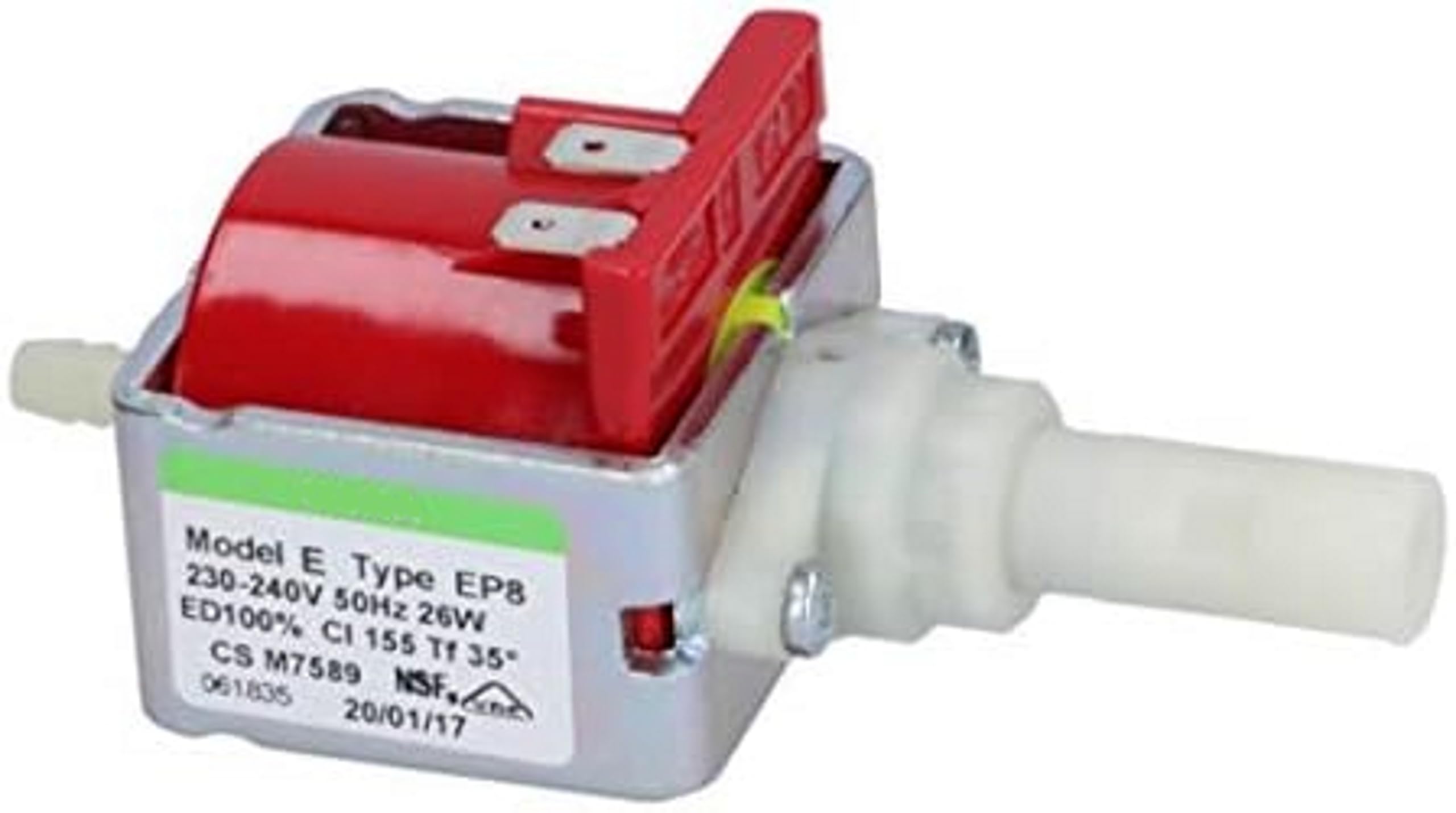 Agdom24h_parts Pressure Pump Compatible With Ulka Ep8 26W 230V 50Hz For Coffee Machine