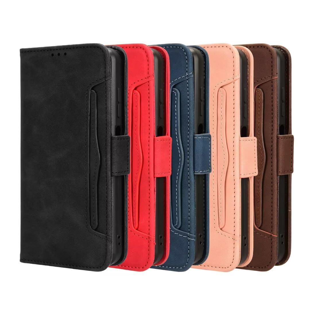 AKABEILA Custodia per Honor X8 5G/X6 4G Premium PU Leather