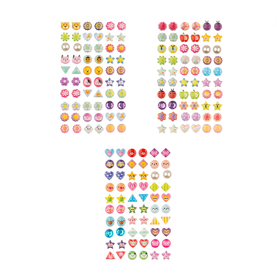 Melbees by Yellow Chimes Ear Stickers for Kids Multicolor Multi Designed Ear Stickers Birthday Gift for Kids and Girls (B0CKKWT7ZS) Amazon Price History, Amazon Price Tracker