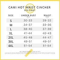 Vista 6 de HOT SHAPERS Cami - Chaleco de cintura caliente con entrenador de cintura para mujer