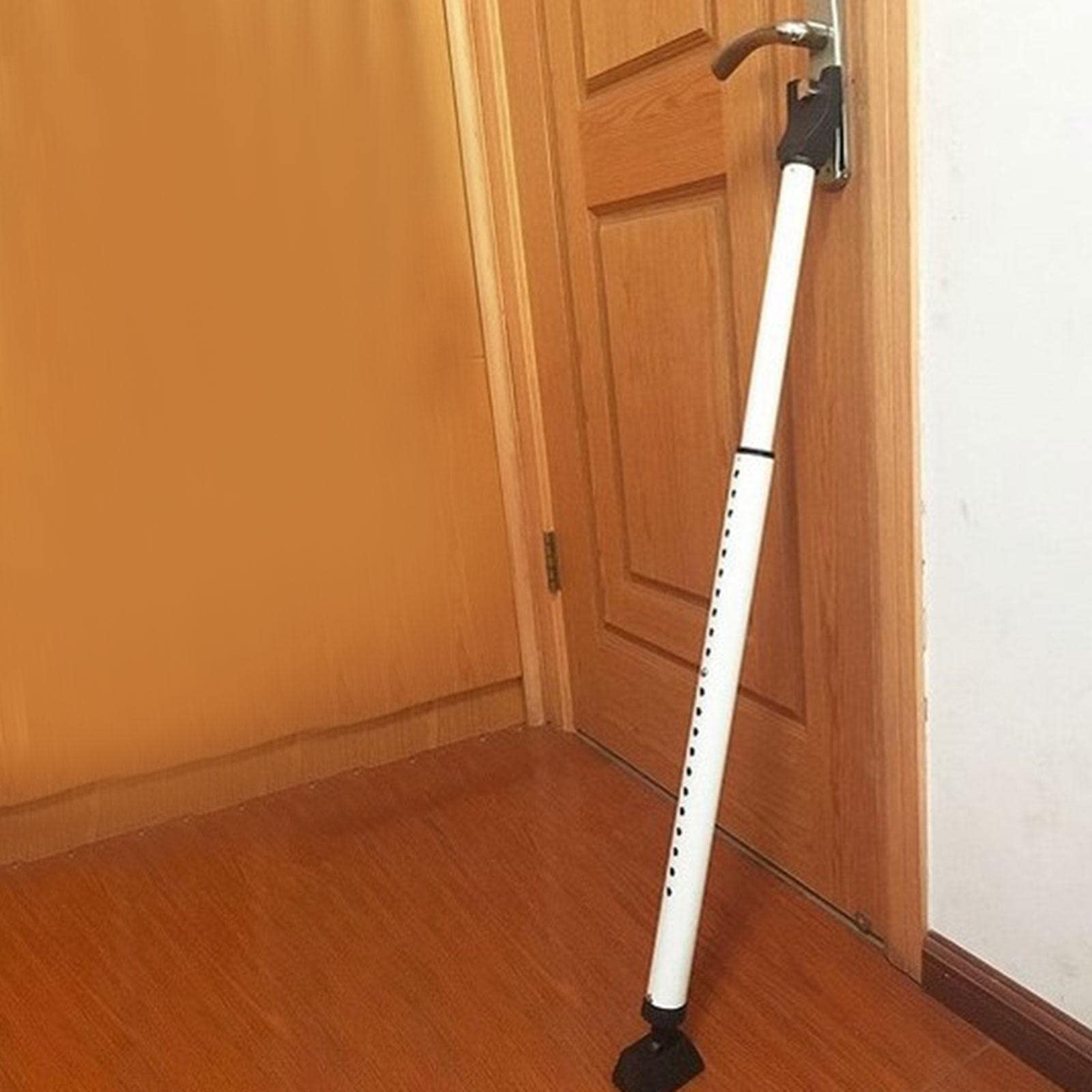 Barre de Sécurité de Porte Réglable, Barre D'arrêt de Porte Pratique, Butée de Porte