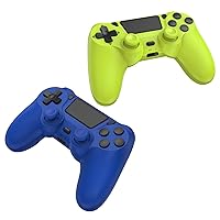 Vista 3 de SHINXIN 2 Pack Wireless Controller Compatible with PS4/Slim/Pro/PC with Dual Vibration/3.5mm Audio/Type-C Port and 2 pcs Type-C Cable