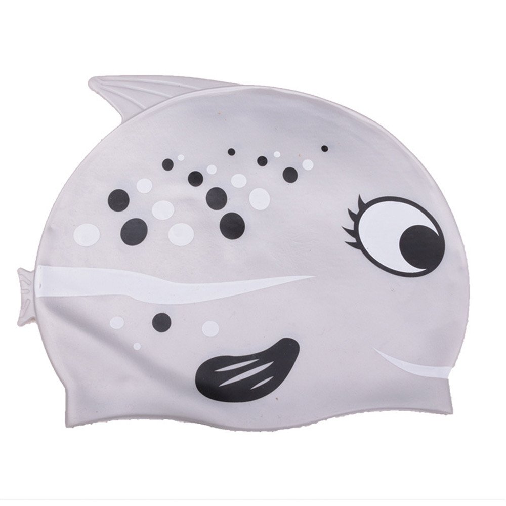 Swim Cap, LAFEINA Earmuffs Swim Cap Hats with Ergonomic Ear Pockets with Beautiful Design Highly for Short, Medium and Long Hair