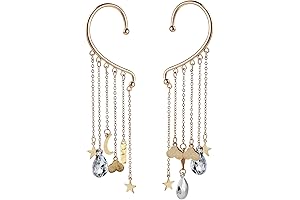 Angel Tears Ear Wrap: Embody Ethereal Glamour