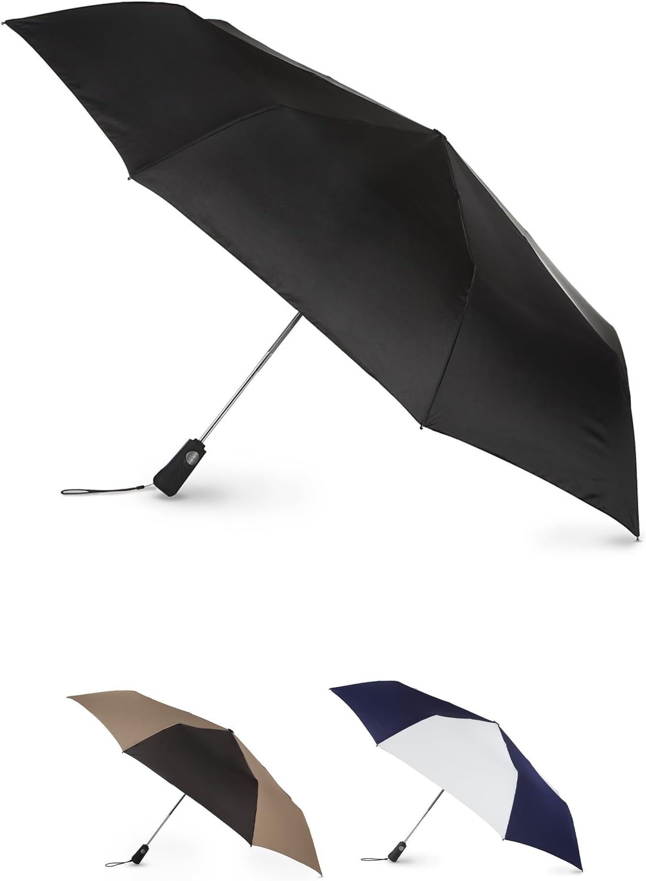 totes Automatic Open Close Large Canopy Golf Umbrella