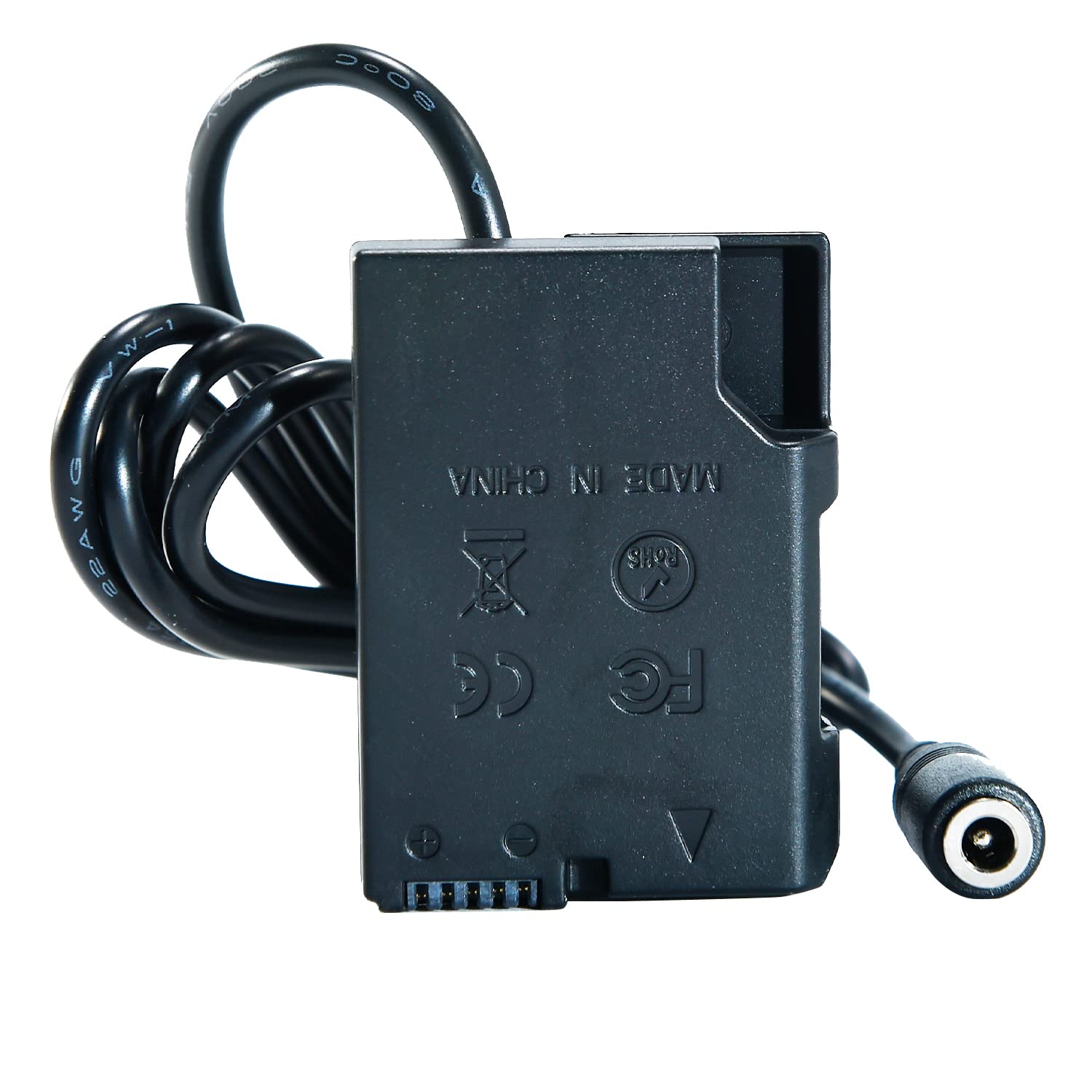 DSTE EH-5 AC - Alimentatore di rete EP-5A, compatibile con Nikon EN-EL14, D3300, D3400, D5300, D5500, D5600, D3200, D5200, D5100, D3S Df, Coolpix P7000, P7100
