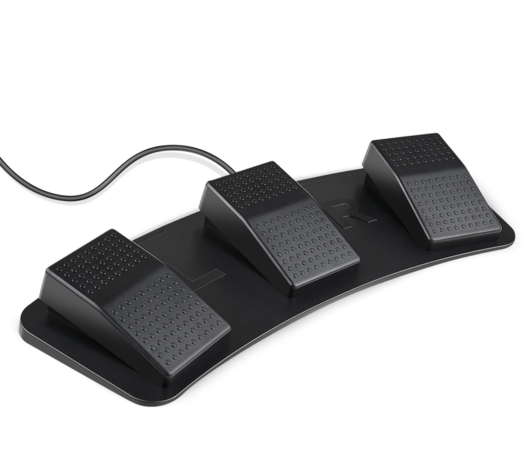 USB-Dreifach-Fußschalter PC-Pedal programmierbar Computer-Tastatur Shortcut individuelle Kombinationstasten EIN-Tasten-Bewegung für Videospiele Büro Gerätesteuerung