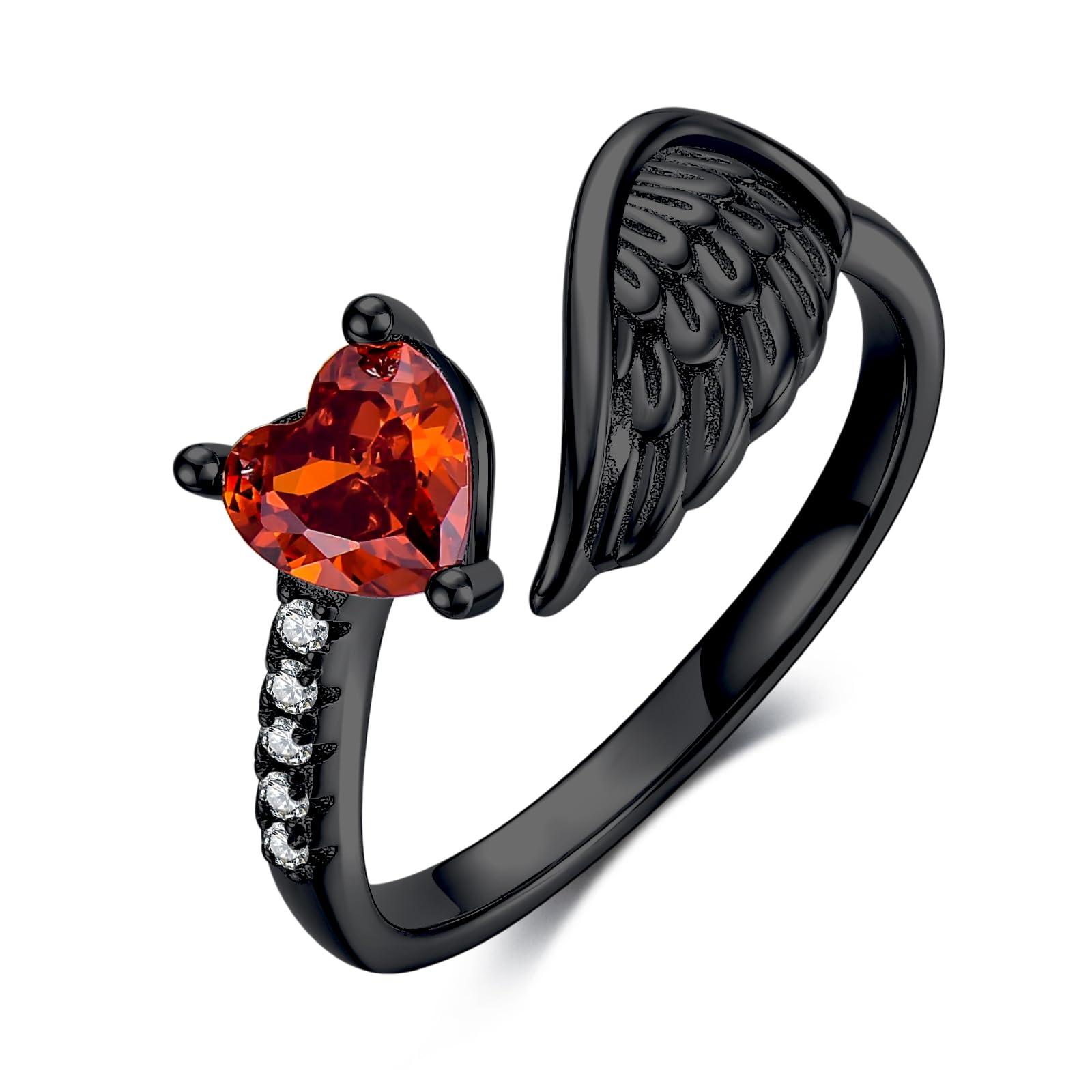 Offener Ring Damen 925 Sterling Silber Verstellbarer Ring Sonnenblumen-/Türkisfeder-/Engelsflügel Ring Hypoallergener Valentinstag Schmuck Geschenk für Ehefrau, Freundin, Tochter und Großmutter