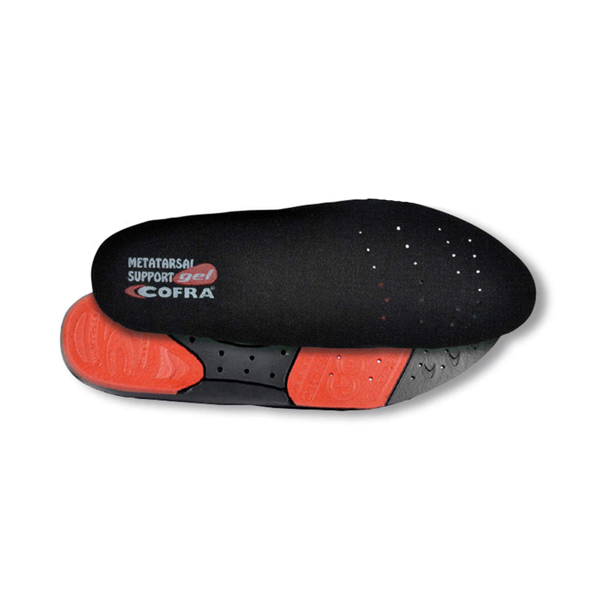 Cofra SO-MET-00.N38 METATARSAL SUPPORT - Plantare antistatico in gel, misura 38