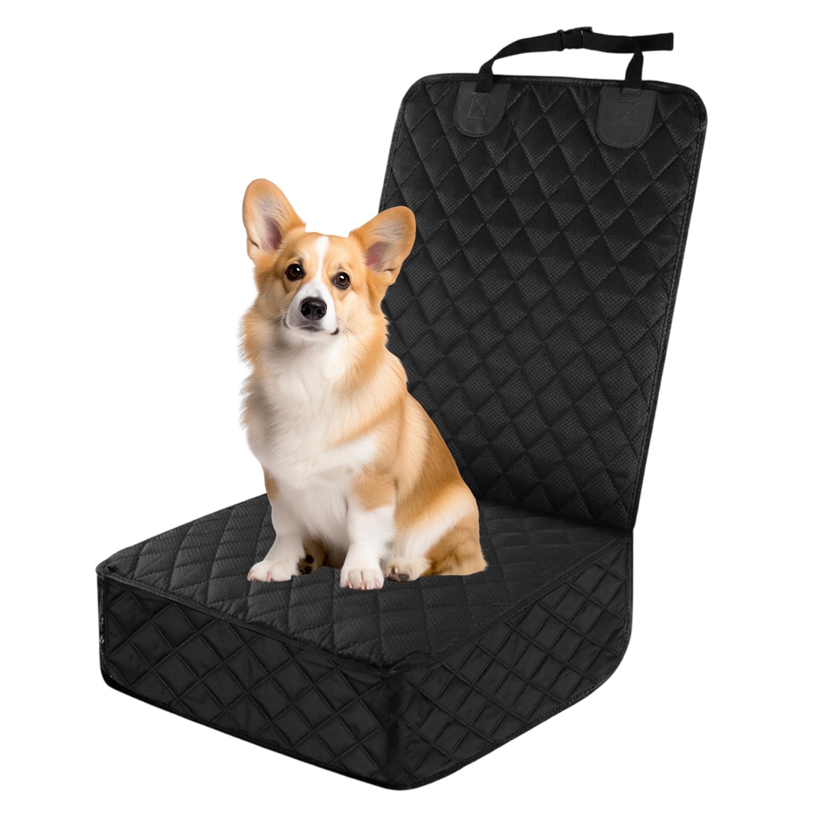 ZeBQrphio Waterproof Front Seat Covers for Cars, Non Slip Dog Car Seat Cover, Durable Waterproof Seat Covers, Universal Car Seat Protector for Dogs Daily Travel Use