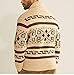 Big Lebowski The Dude Cosplay Costume Jeffrey Lebowski Pullover Cardigan Sweater (US, Alpha, X-Large, Regular, Regular, Cardigan)