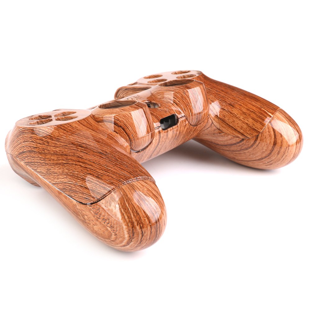 Controller Shell Housing Case Kit w/ Button for PlayStation4 PS4 Brown