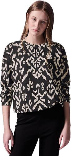 Street One Studio Camiseta de Mujer, Negro, 38