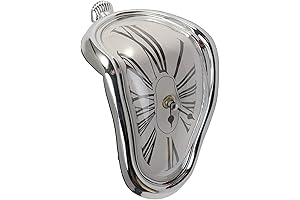 Salvador Dali Inspired Melting Watch Clock